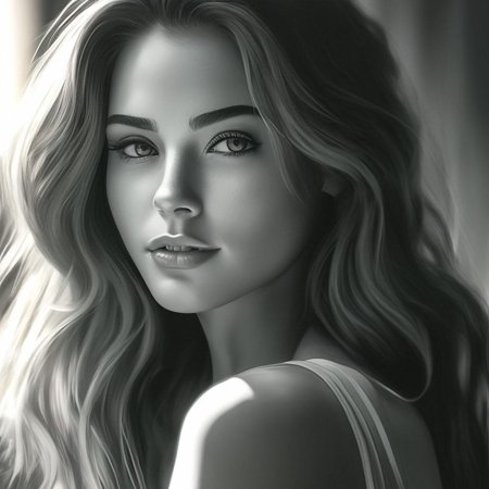 Очень красивая девушка