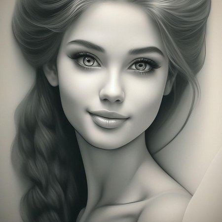 Рисунки красивые девушки