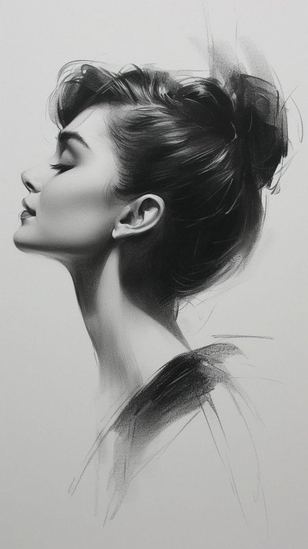 Профиль портрет