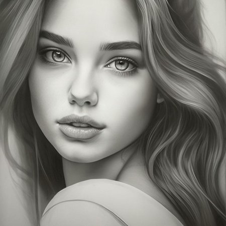 Красивая девушка портрет