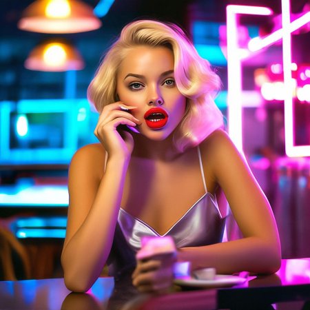 Девушка блондинка