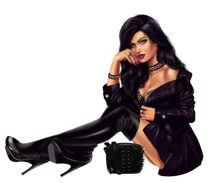 Девушка клипарт