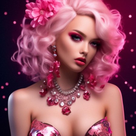 Гламурный образ