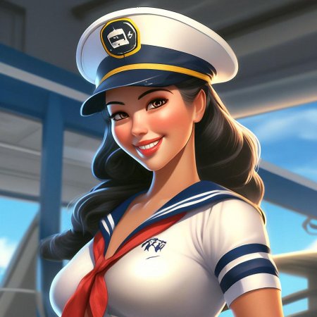 Девочка морячка