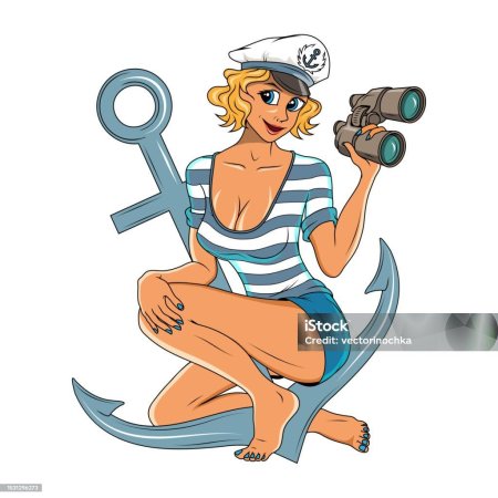 Девушка морячка