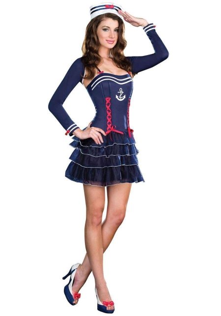 Костюм морячки женский