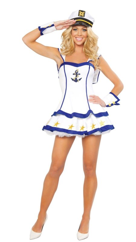 Морской костюм женский