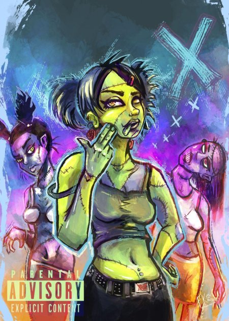 Mindless self Indulgence Frankenstein girls