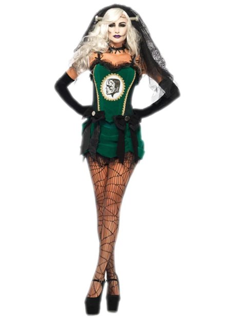 Костюм Франкенштейна женский