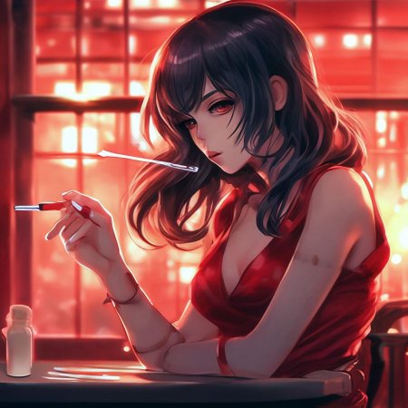 Девушек аниме