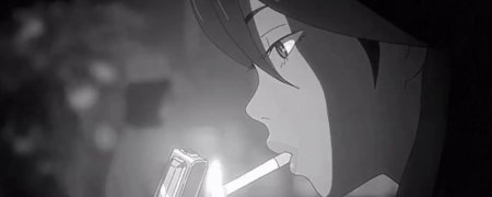 Аниме с сигаретой