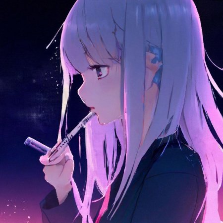 Девушка в аниме