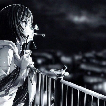 Аниме грустная