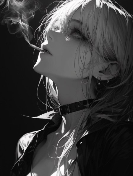 Аниме темная