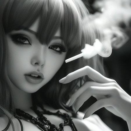 В стиле аниме