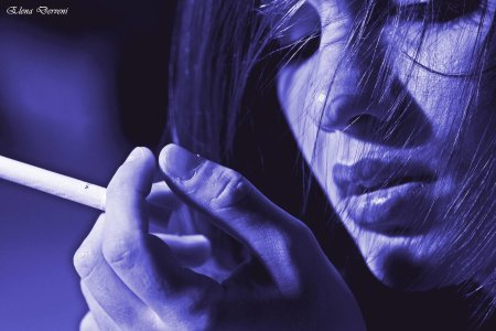 Сигарета в темноте