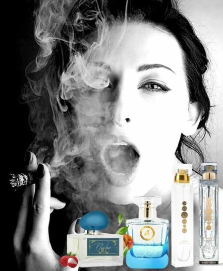 Моника Беллуччи курит