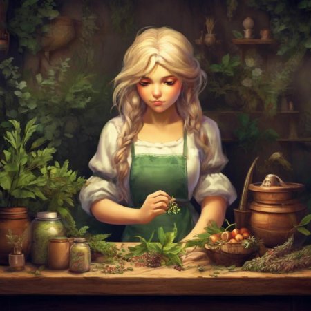 Травница фэнтези