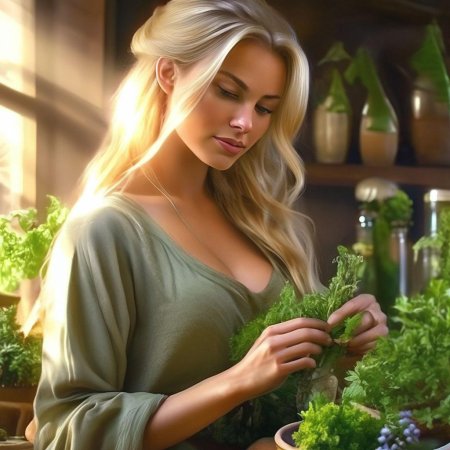 Красивая девушка блондинка