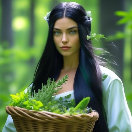 Образ лесной нимфы