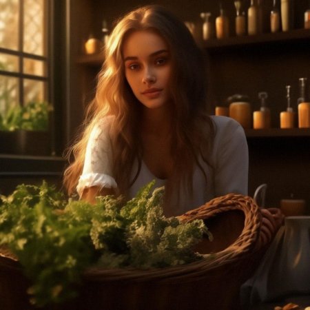 Очень красивая девушка