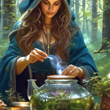 Ведьмочка травница