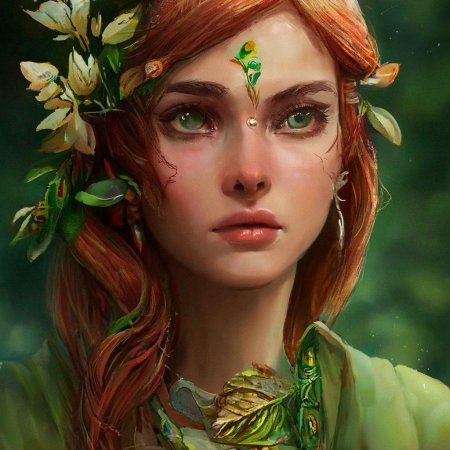 Рыжая эльфийка