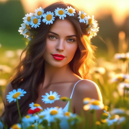 Красивые девушки летом