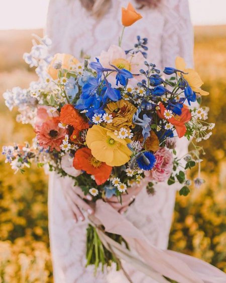 Букет полевых цветов
