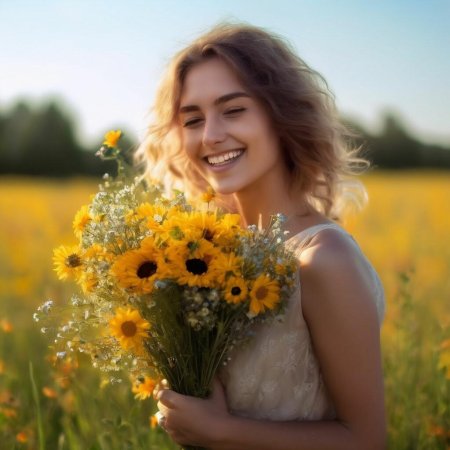 Полевые цветы красивые