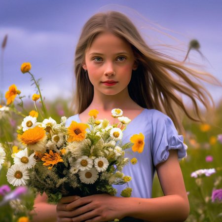 Симпатичная девушка