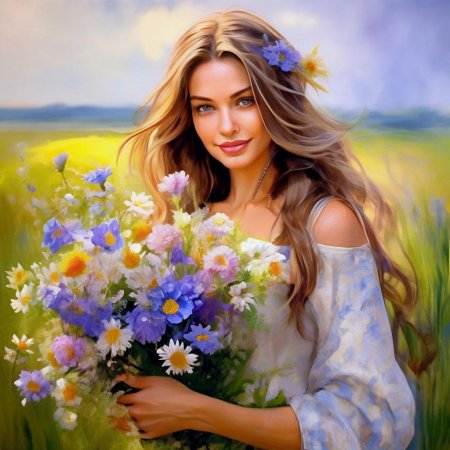 Женщина красивая