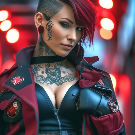 Стиль киберпанк