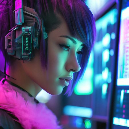 Киберпанк неон