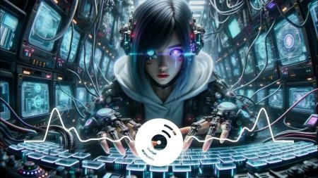 Девушка хакер