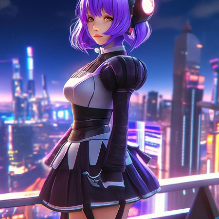 Аниме горничная