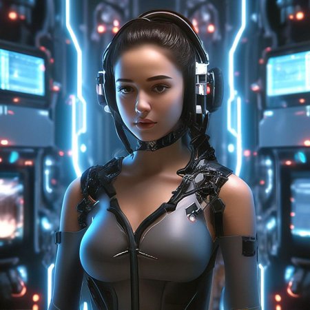 Робот киберпанк