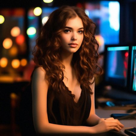 Красива девушка