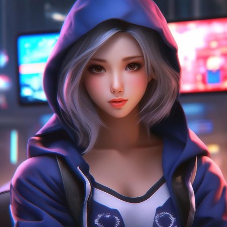 Аниме красивая девушка