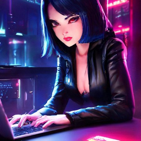 Девушка арт