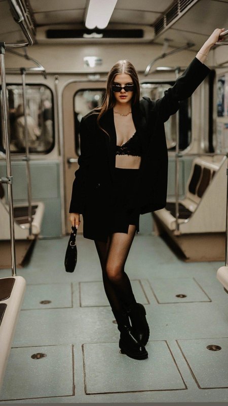 Фотосессия в метро