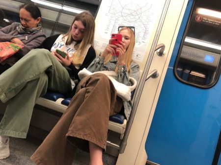 Фотосессия в метро