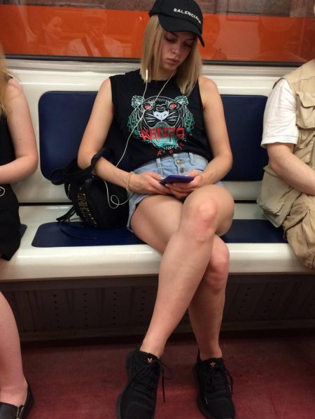 Подсмотренно в Московском метро