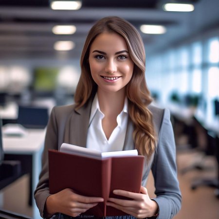 Девушка в костюме