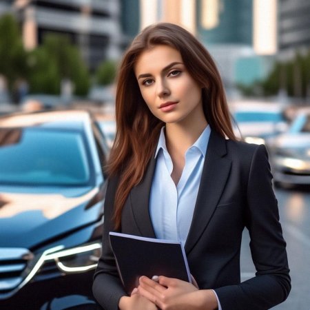 Девушка в деловом стиле