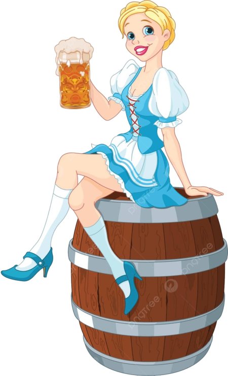 Девушка в бочке