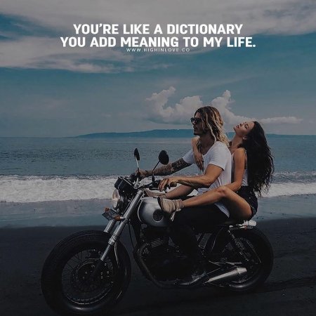 Девушка на мотоцикле