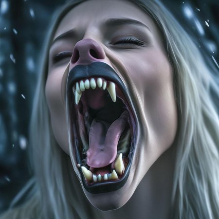 Девушка оборотень