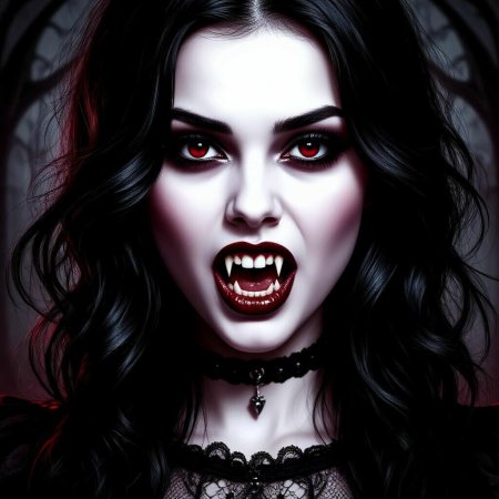 Девушка вампиров