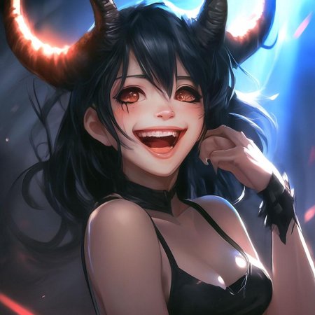 Демон девушка аниме